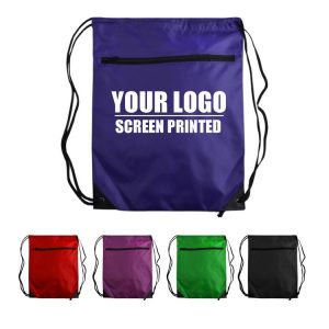 Custom Logo Drawstring Backpack